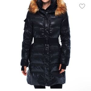 Faux Fur Trimmed Down Jacket